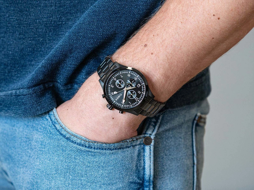 Zegarek męski TIMEX TW2Y01600 Dress Chronograph