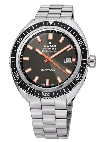 Zegarek męski EDOX 80128 3NM GINO Hydro-Sub Date Automatic
