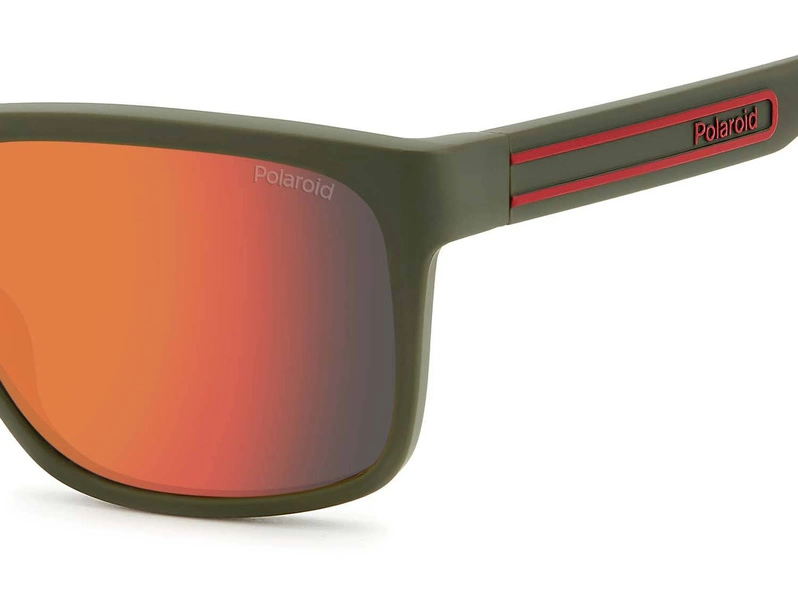 Okulary przeciwsłoneczne męskie Polaroid PLD 2149/S TBO57OZ Zielone