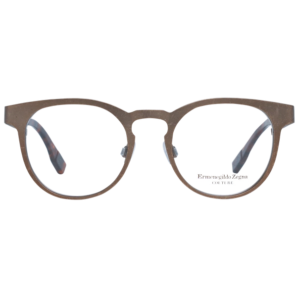 Okulary oprawki Męskie Zegna Couture ZC5003 48 034 Brązowe