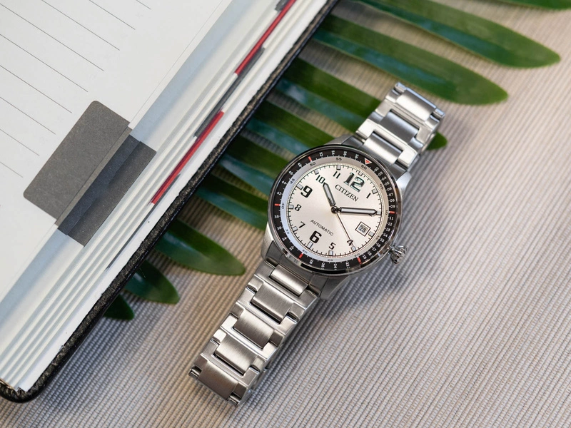 Zegarek męski Citizen NJ0190-51A Mechanical Urban Military