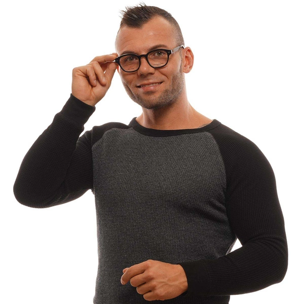 Okulary oprawki Męskie Zegna Couture ZC5017 48 062 Czarne