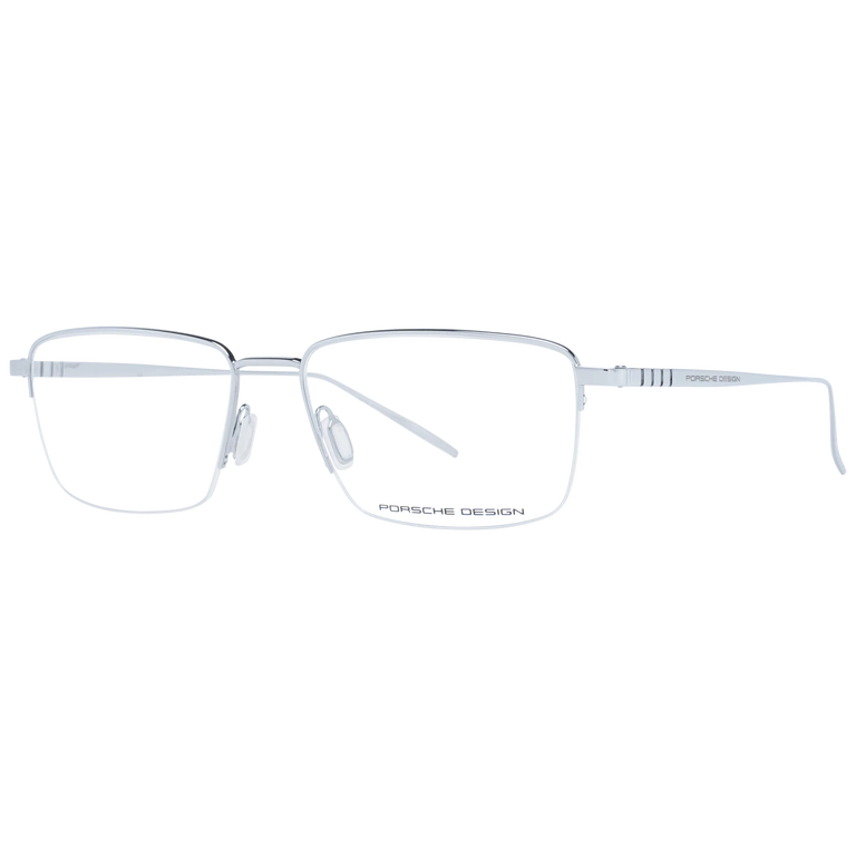 Okulary oprawki Męskie Porsche Design P8396 B 58 Srebrne