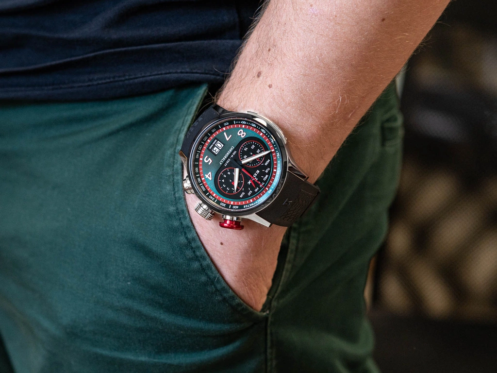 Zegarek męski EDOX 38001 TINNR VR Chronorally