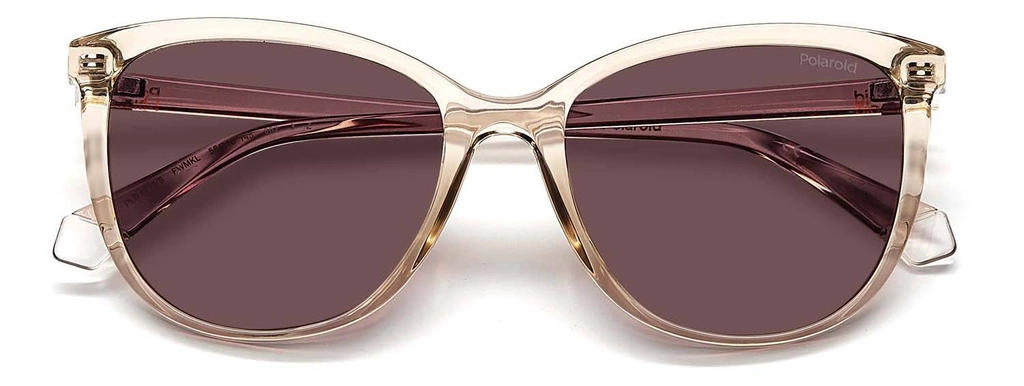 Okulary przeciwsłoneczne damskie Polaroid PLD 4138/S FWM55KL Różowe