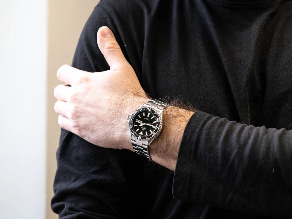 Zegarek męski ORIENT RA-AA0001B39B Mako III Kamasu Automatic