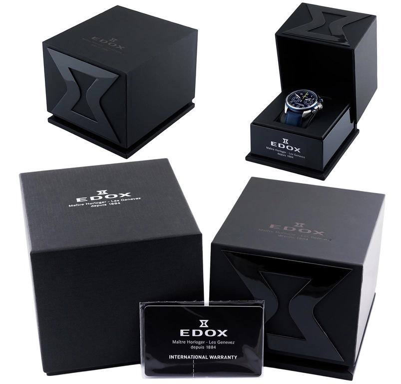 Zegarek męski EDOX 01129 TTNJCN BUNJ Chronorally