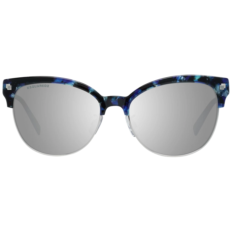 Okulary przeciwsłoneczne damskie Dsquared2 DQ0260-K 55C 57 Niebieskie