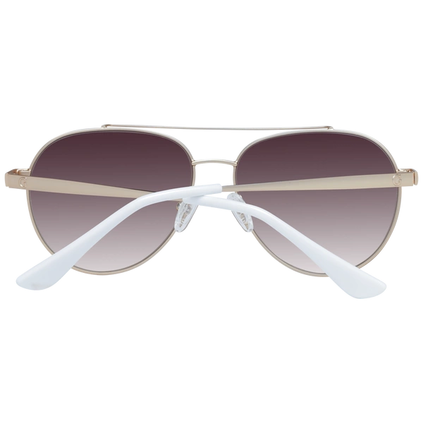 Okulary przeciwsłoneczne damskie Guess GF6139 32F 56 Złote