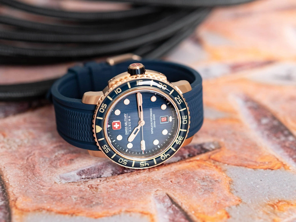 Zegarek męski Swiss Military Hanowa SMWGN0001720 Black Marlin