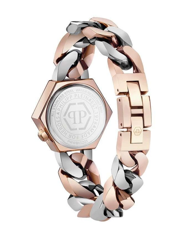 Zegarek damski PHILIPP PLEIN PWWBA0223 The Hexagon Groumette Perpetual Bling