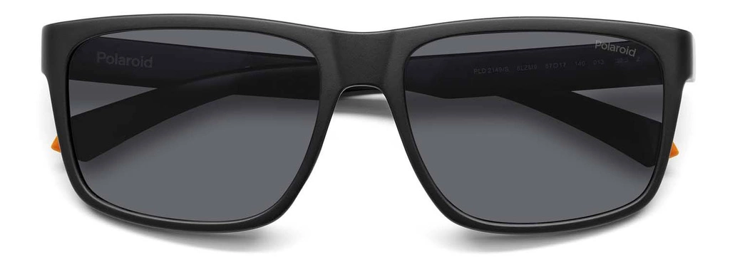 Okulary przeciwsłoneczne Męskie Polaroid PLD 2149/S 8LZM9 57 Czarne
