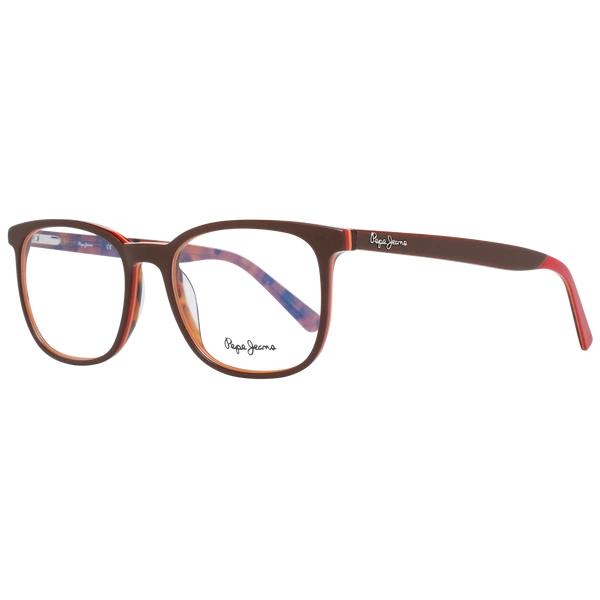 Okulary oprawki Męskie Pepe Jeans PJ3371 C2 52 Brązowe