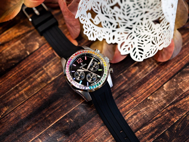 Zegarek damski FESTINA F20610/3 Boyfriend Rainbow 