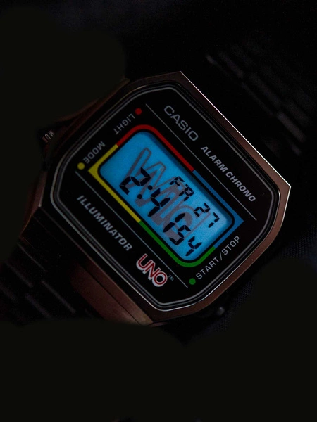 Zegarek CASIO A168WEUC-1AER Uno Collaboration