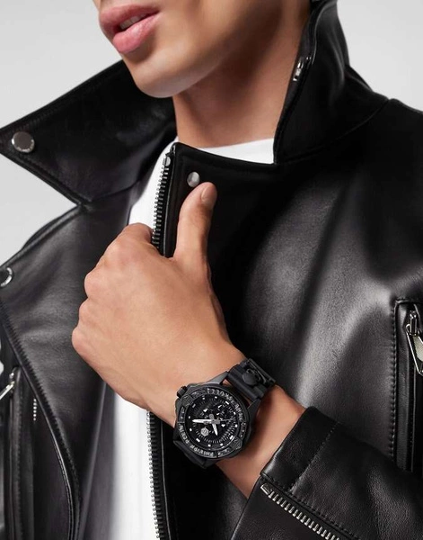 Zegarek męski PHILIPP PLEIN PWAAA2022 The Skull Carbon Fiber