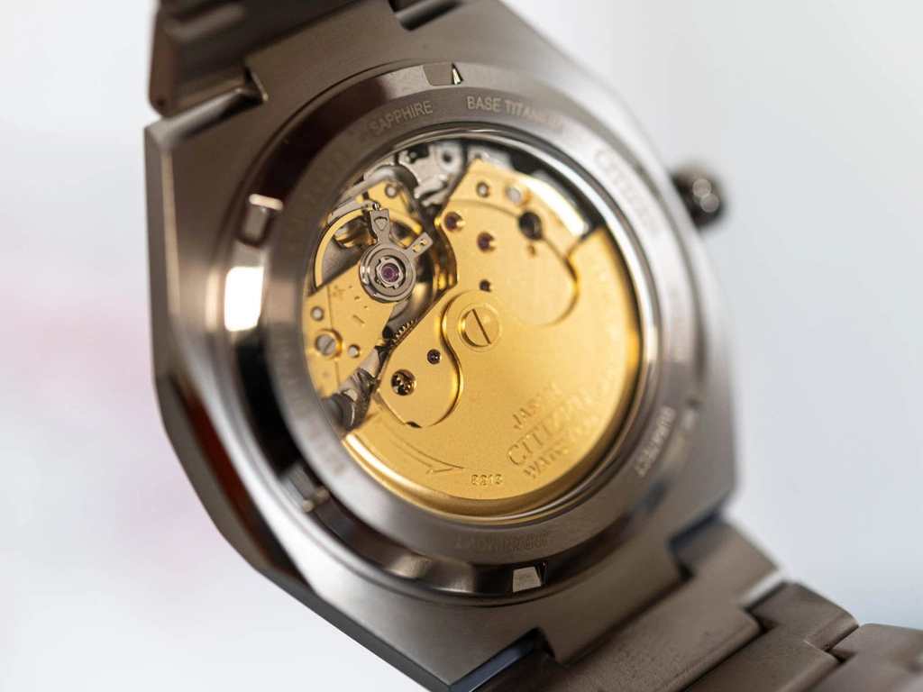 Zegarek męski Citizen NJ0180-80M Zenshin Mechanical Super Titanium