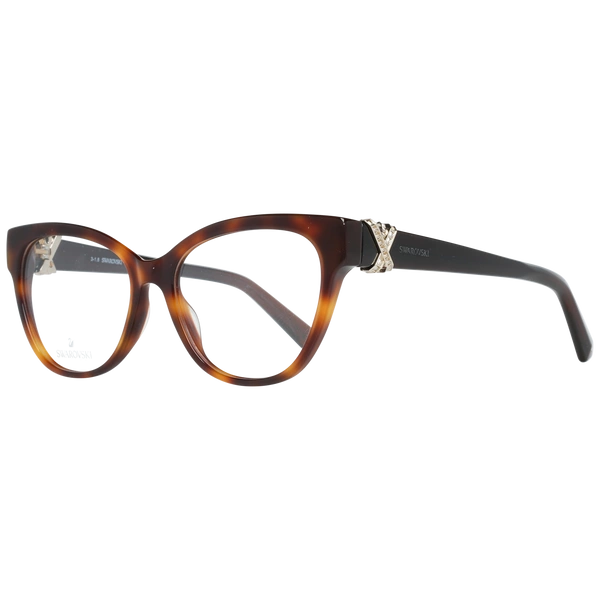 Okulary oprawki damskie Swarovski SK5250-H Brązowe