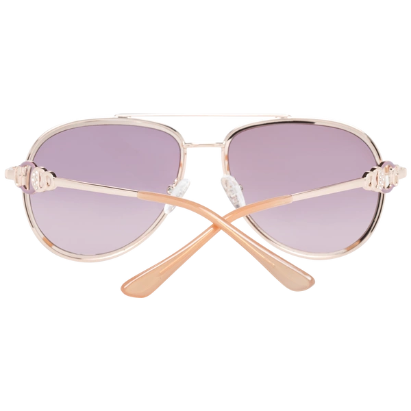 Okulary przeciwsłoneczne damskie Guess GF0344 28U 56 Różowe Złoto