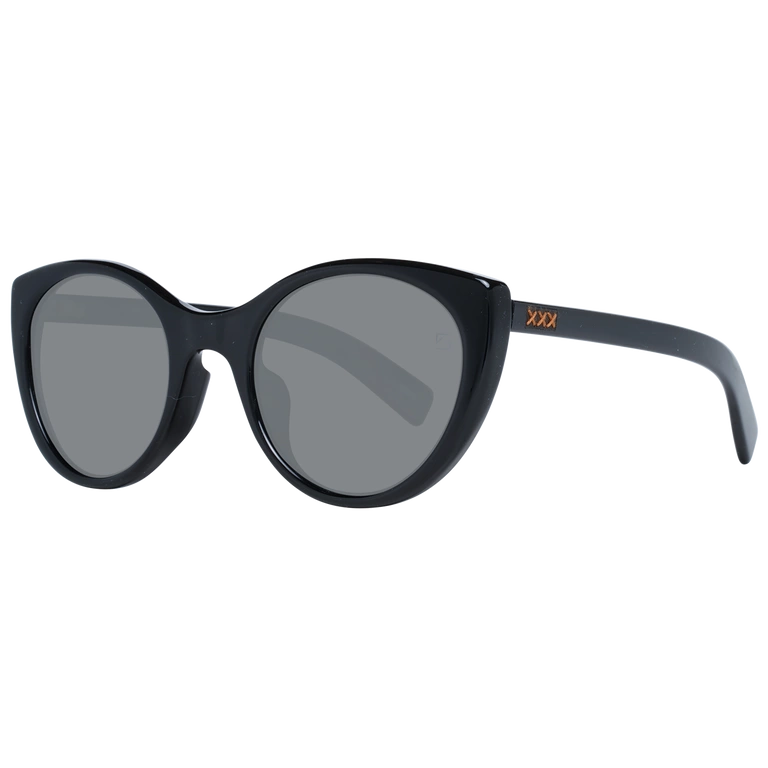 Okulary przeciwsłoneczne Zegna Couture ZC0009-F 53 01A Czarne