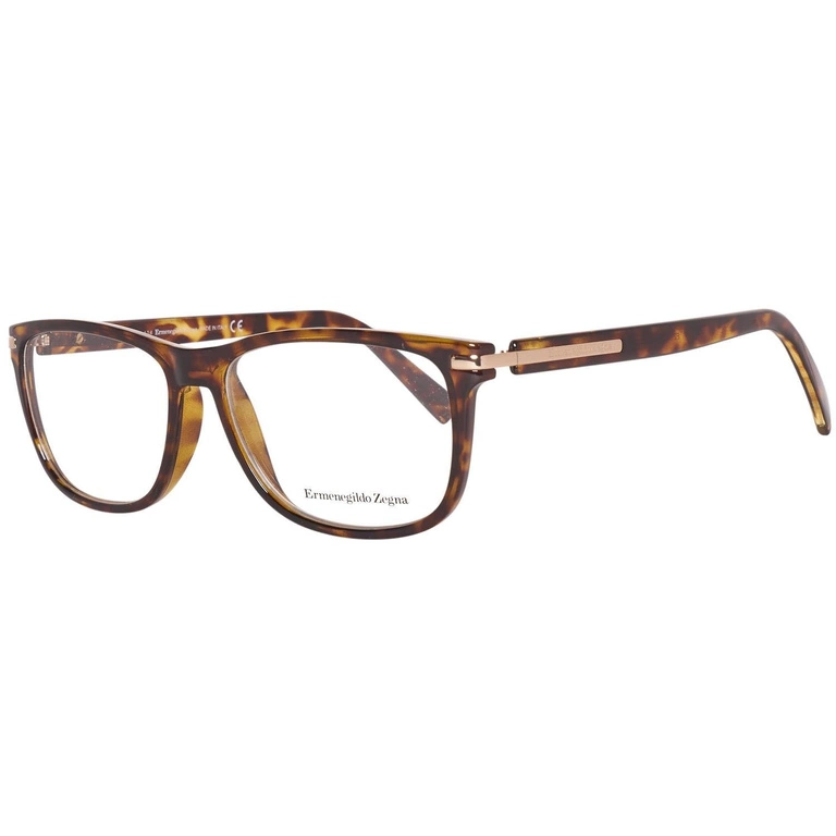 Okulary oprawki męskie Ermenegildo Zegna EZ5005 Brązowe