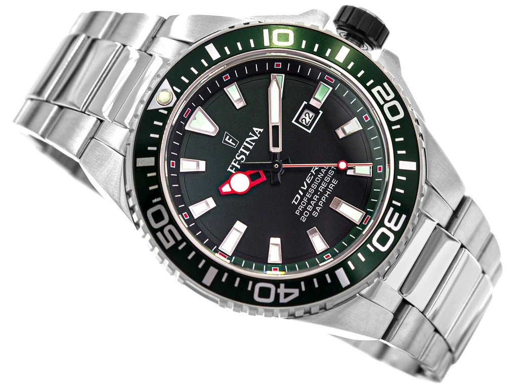 Zegarek męski FESTINA F20663/2 Diver Sapphire