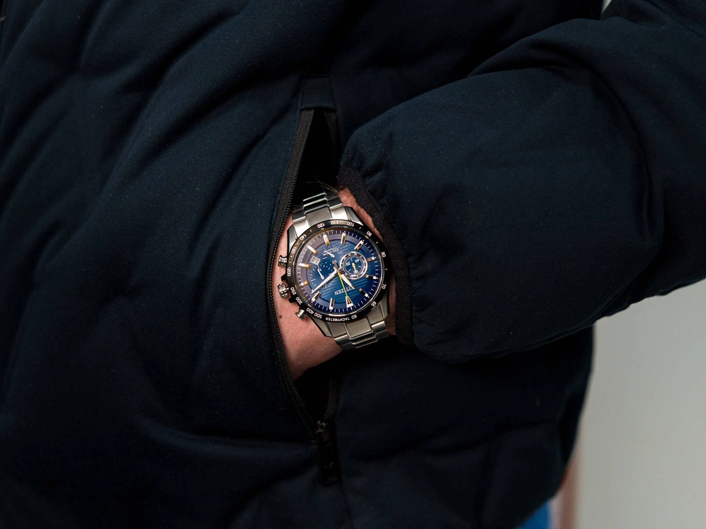 Zegarek męski Citizen CA4444-82L Super Titanium Eco-Drive