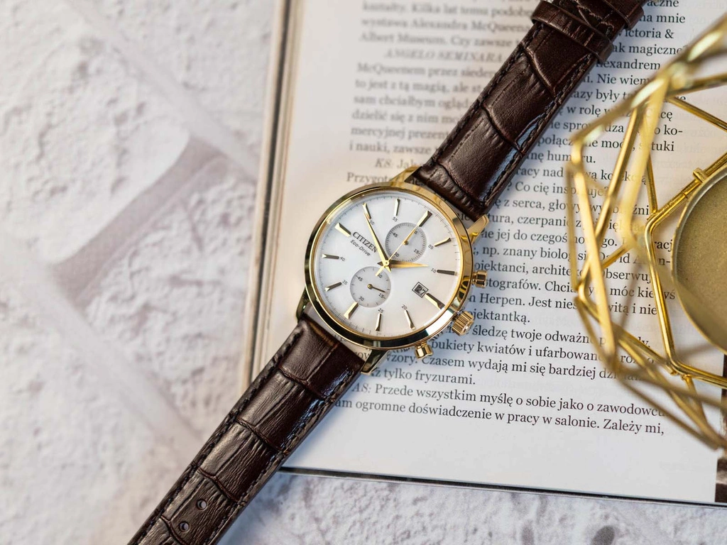 Zegarek męski Citizen CA7062-15A Eco-Drive Vintage Chrono
