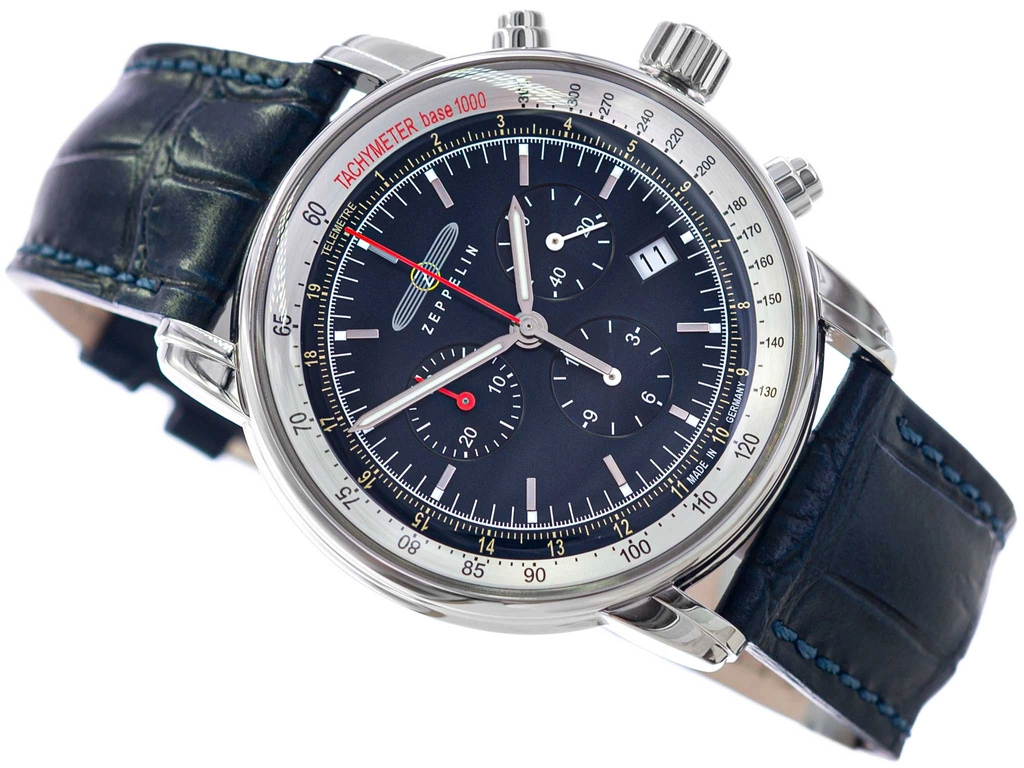 Zegarek męski ZEPPELIN 8888-3 LZ14 Marine Chronograph