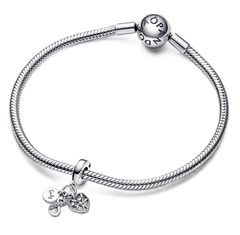 Charms Pandora 792201C01 Zawieszka Potrójna Rodzina na zawsze