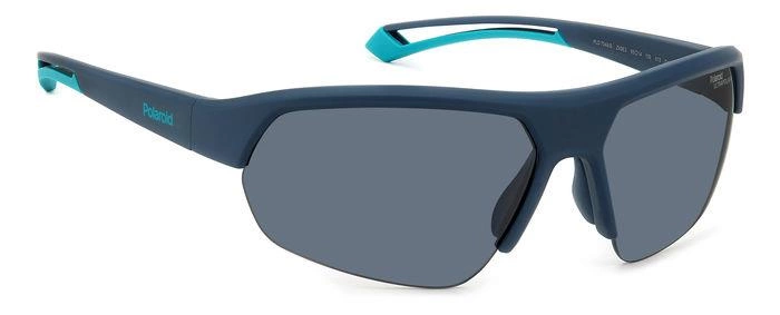 Okulary przeciwsłoneczne Unisex Polaroid PLD 7048/S ZX966E3 Niebieskie