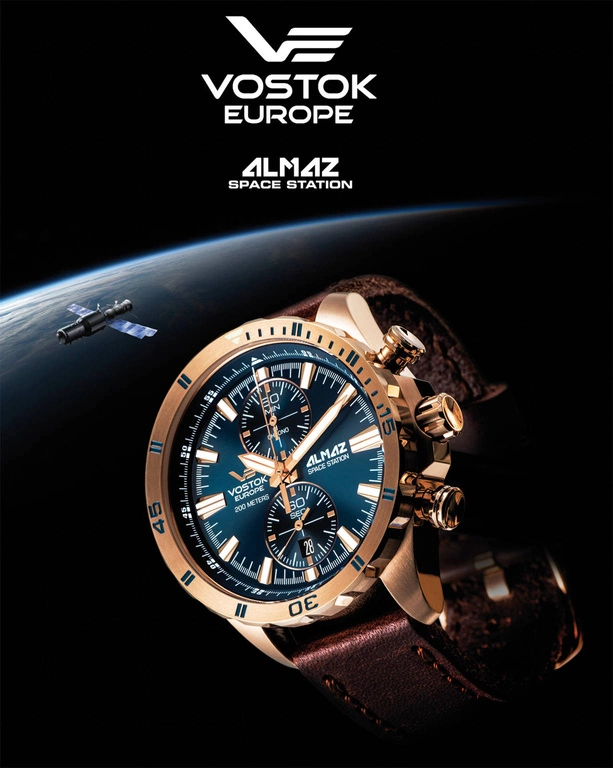 Zegarek męski VOSTOK EUROPE Almaz Space Station 6S11-320C260