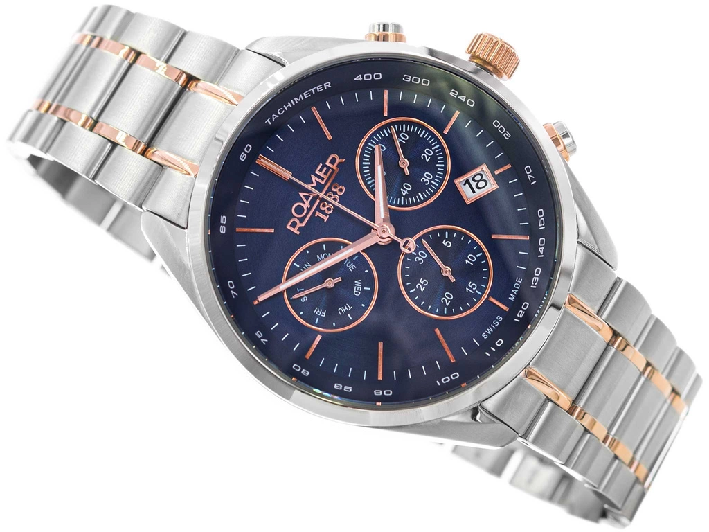 Zegarek męski ROAMER Pro Chrono 993819 47 45 20