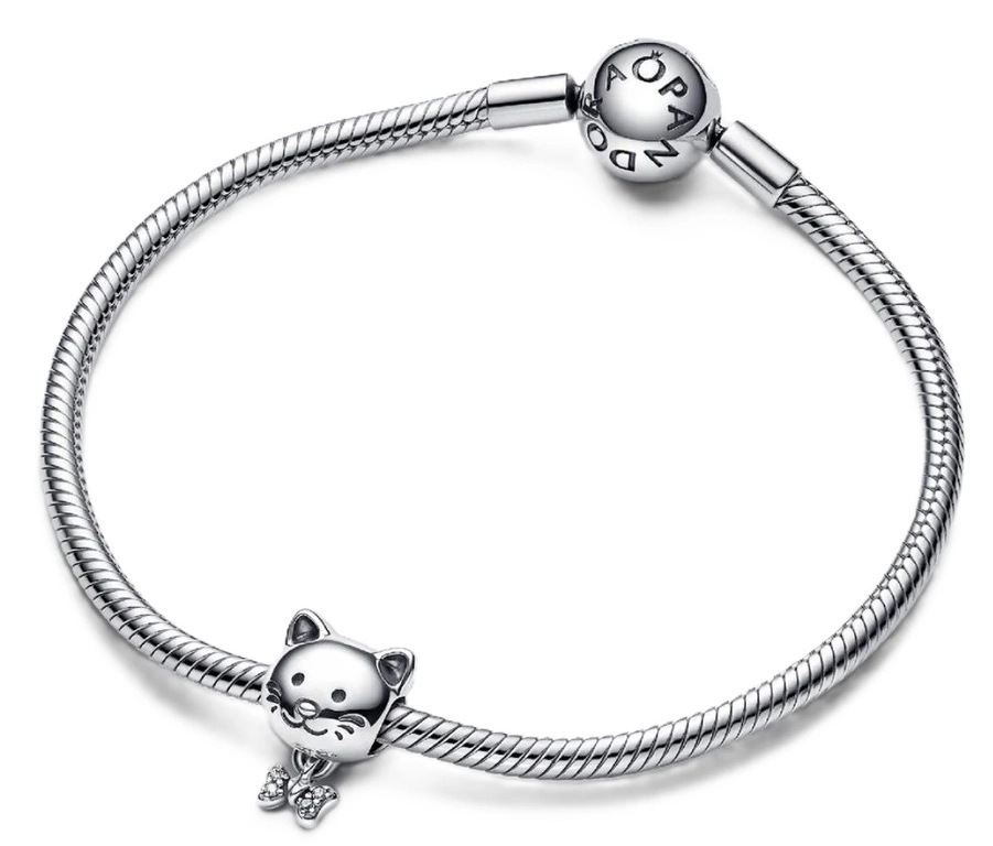 Charms Pandora Kotek z kokardką 792255C01