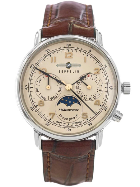 Zegarek damski ZEPPELIN Mediterranee Moonphase 9637-5