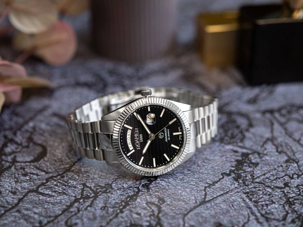 Zegarek męski ROAMER 981666 41 85 50 Primeline Daydate II