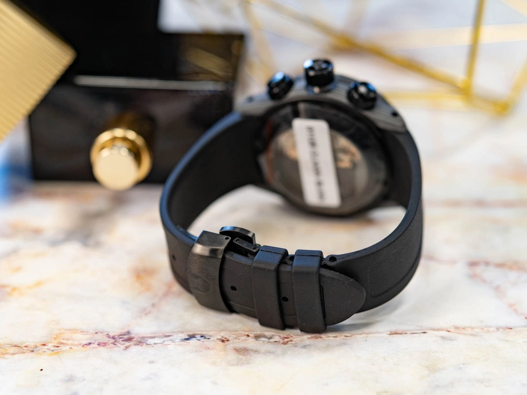 Zegarek męski EDOX 01125 CLNGN BUNN CO-1 Carbon Chronograph Automatic