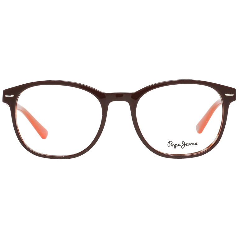 Okulary oprawki męskie Pepe Jeans PJ3282 C4 51 Knox Brązowe