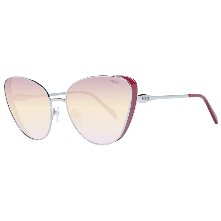Okulary przeciwsłoneczne Damskie Emilio Pucci EP0186 16T 61 Srebrne