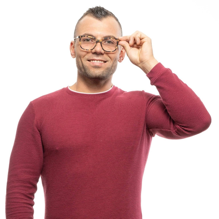 Okulary oprawki Męskie Sandro SD1011 206 53 Brązowe