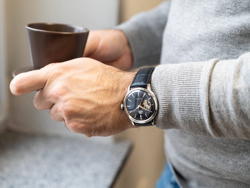 Zegarek męski ORIENT RA-AG0005L30B Bambino Open Heart Automatic