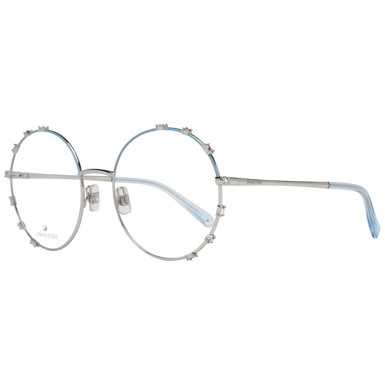Okulary oprawki damskie Swarovski SK5380 16A 57 Srebrne