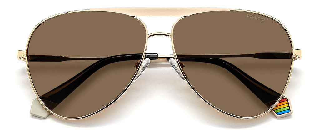 Okulary przeciwsłoneczne Unisex Polaroid PLD 6200/S/X Y3R61SP Złote
