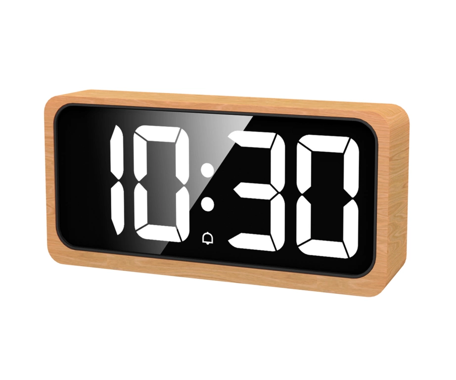 Budzik JVD SB3210.1 TERMOMETR PODŚWIETLENIE ZASILACZ