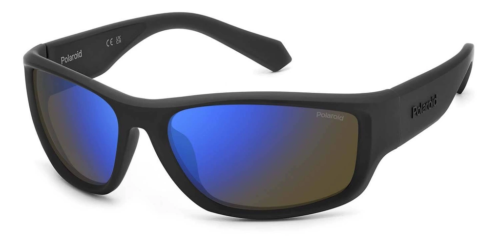 Okulary przeciwsłoneczne męskie Polaroid PLD 2166/S 0VK625X Czarne