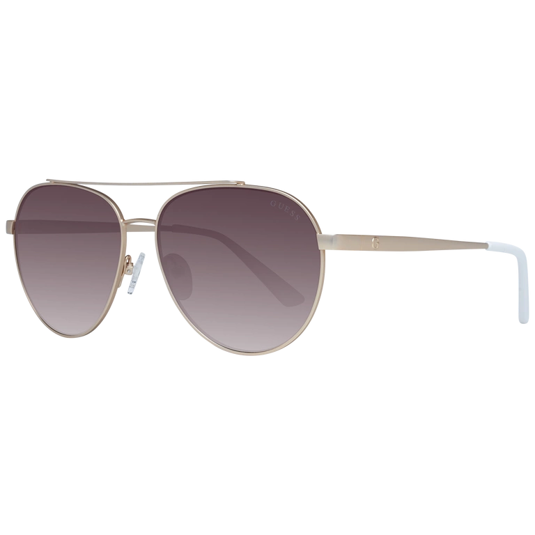 Okulary przeciwsłoneczne damskie Guess GF6139 32F 56 Złote