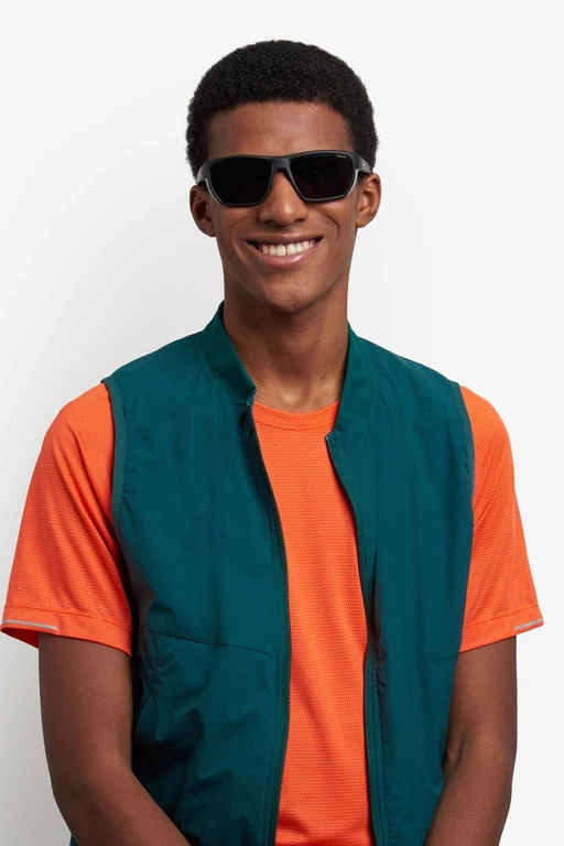 Okulary przeciwsłoneczne męskie Polaroid PLD 7057/S 00360M9 Czarne