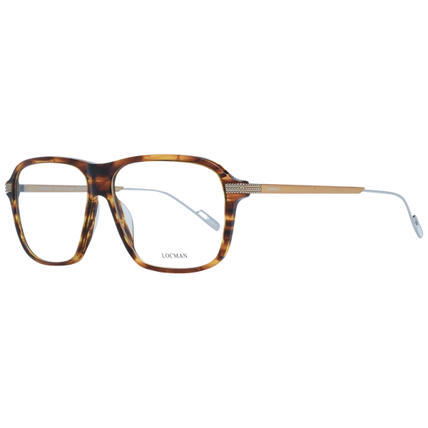 Okulary oprawki Męskie Locman LOCV003 Brązowe