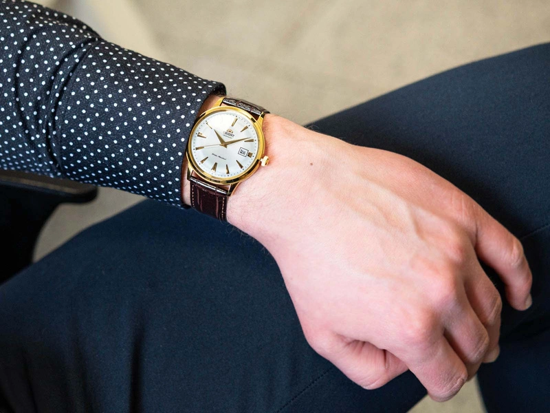 Zegarek męski ORIENT TAC00003W0 Bambino Automatic