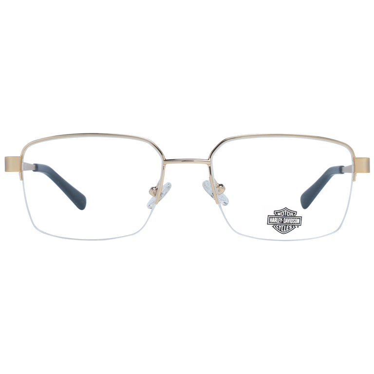 Okulary oprawki Męskie Harley-Davidson HD0882 032 56 Złote